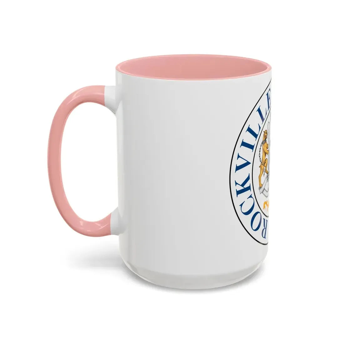 Seal of Rockville Maryland - Accent Coffee Mug - Go Mug Yourself