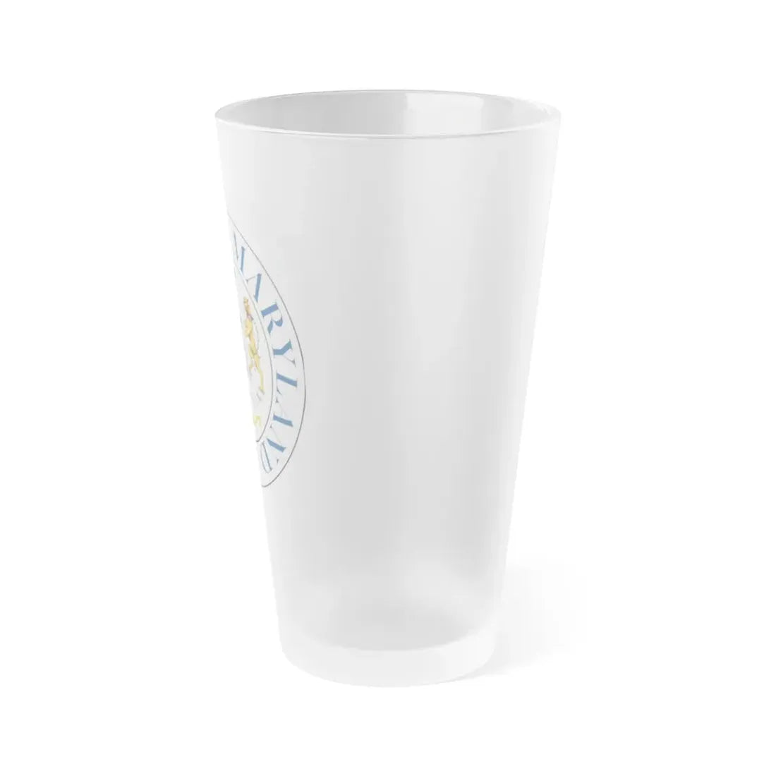 Seal of Rockville Maryland - Frosted Pint Glass 16oz - Go Mug Yourself