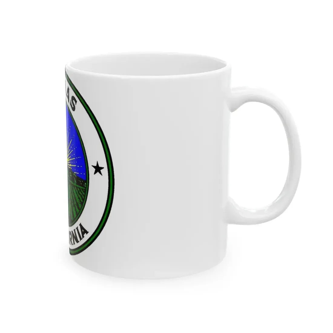 Seal of Salinas California - White Coffee Mug - Go Mug Yourself