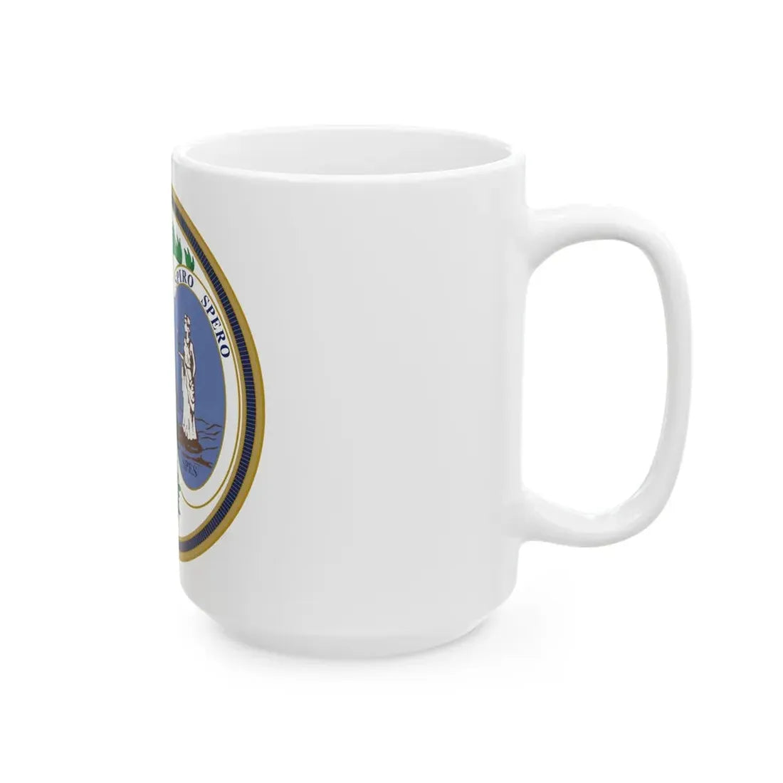 Seal of South Carolina v2 - White Coffee Mug - Go Mug Yourself