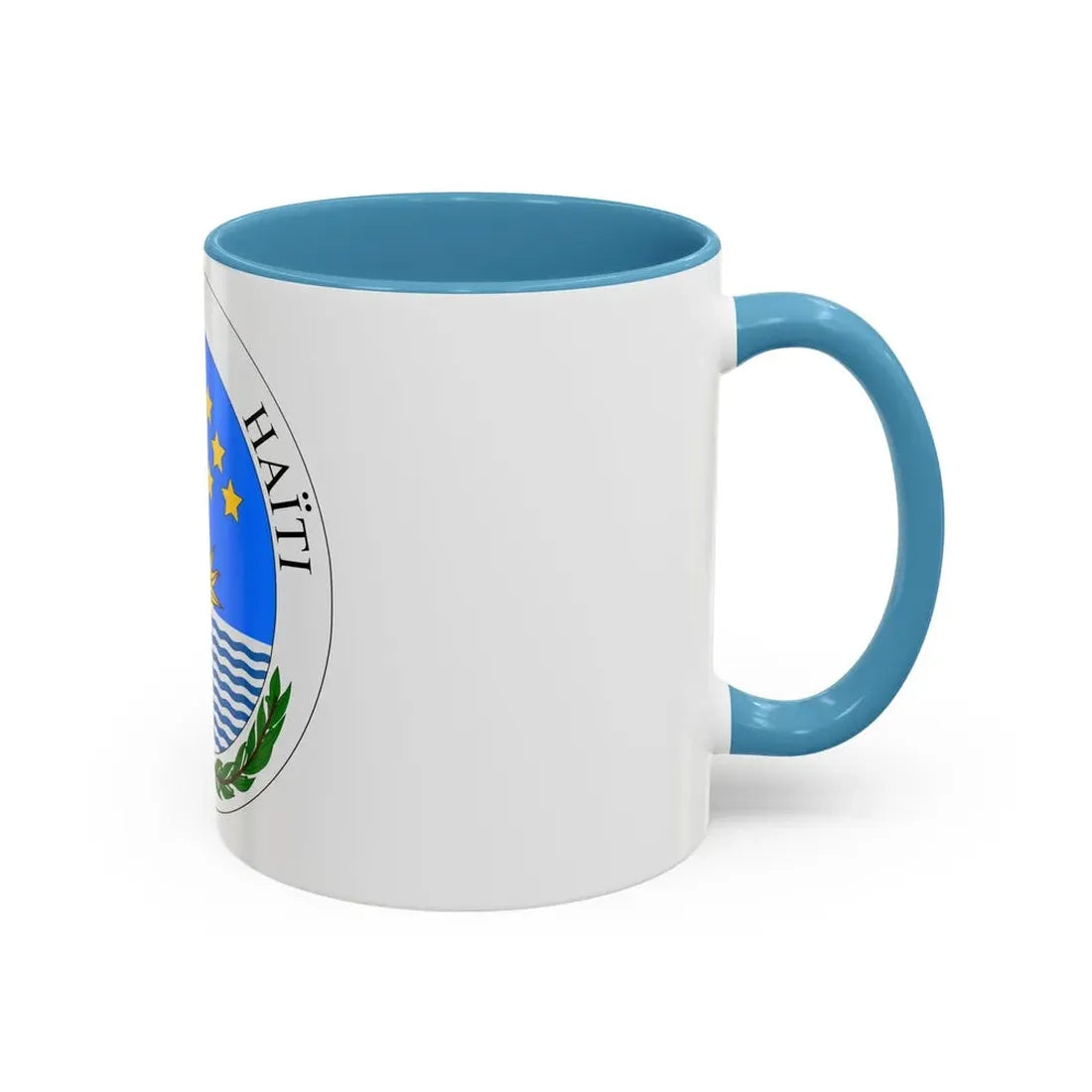Seal of State of Haiti - Accent Coffee Mug - Go Mug Yourself