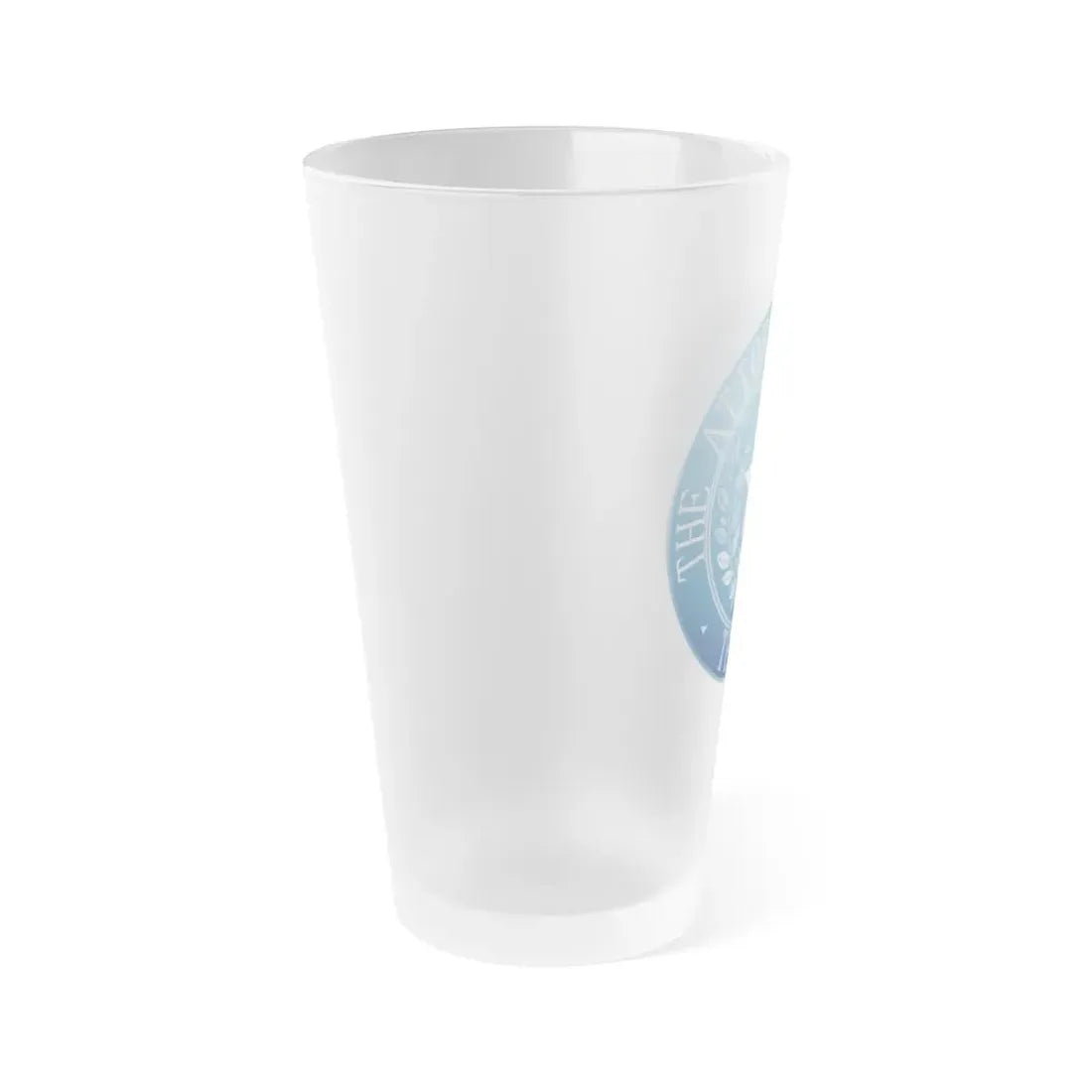 Seal of Texas Attorney General - Frosted Pint Glass 16oz - Go Mug Yourself