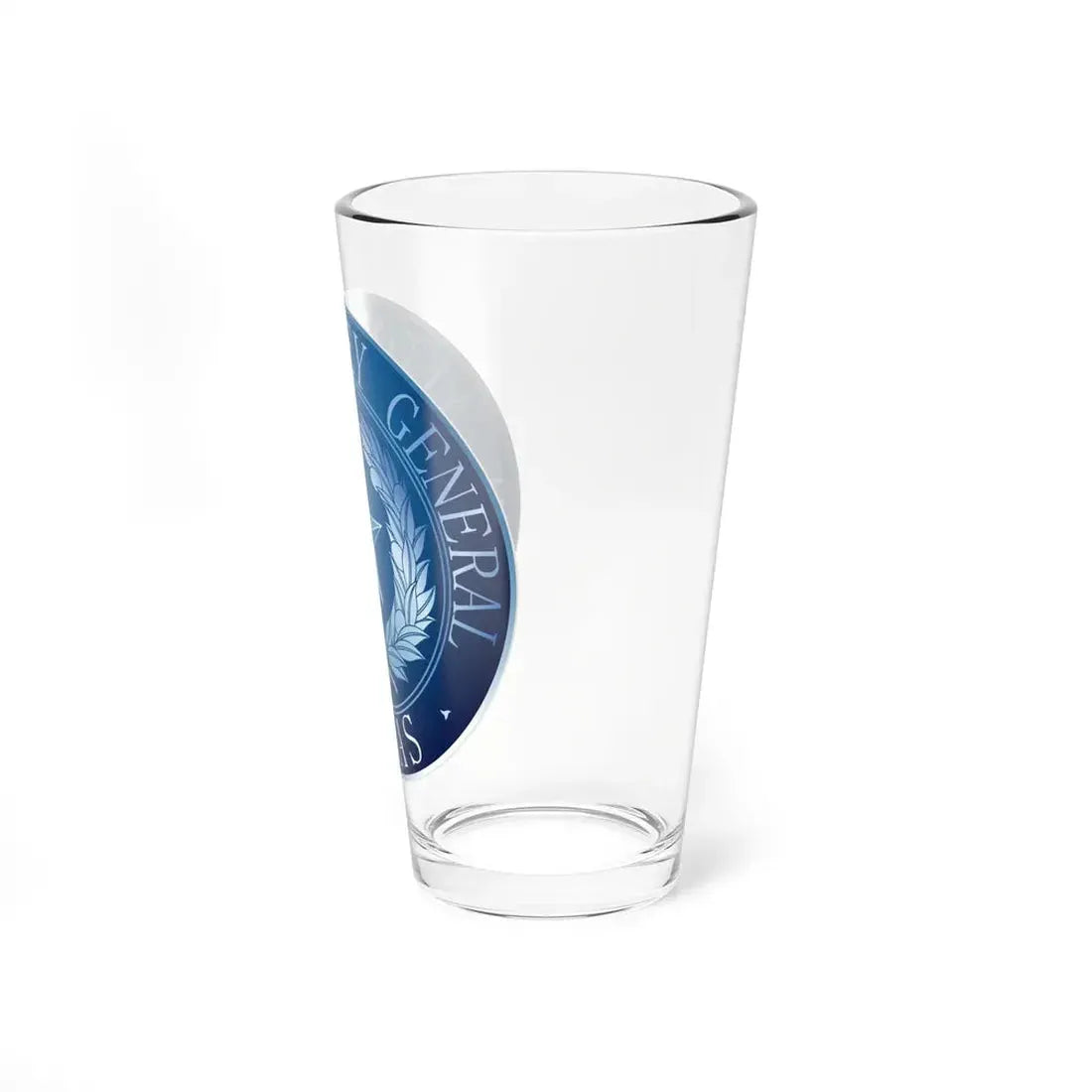 Seal of Texas Attorney General - Pint Glass 16oz - Go Mug Yourself