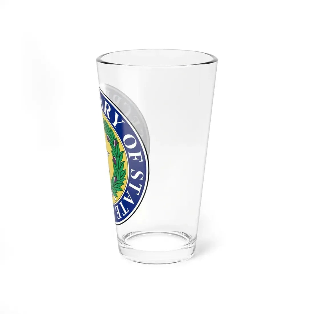 Seal of Texas Secretary of State - Pint Glass 16oz - Go Mug Yourself