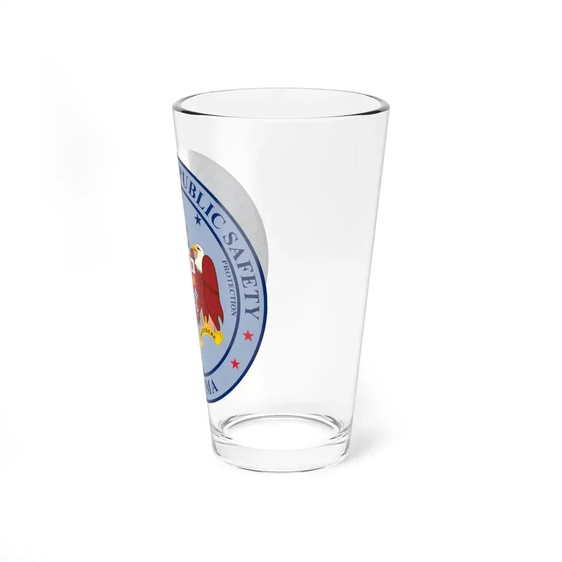 Seal of the Alabama Department of Public Safety - Pint Glass 16oz - Go Mug Yourself