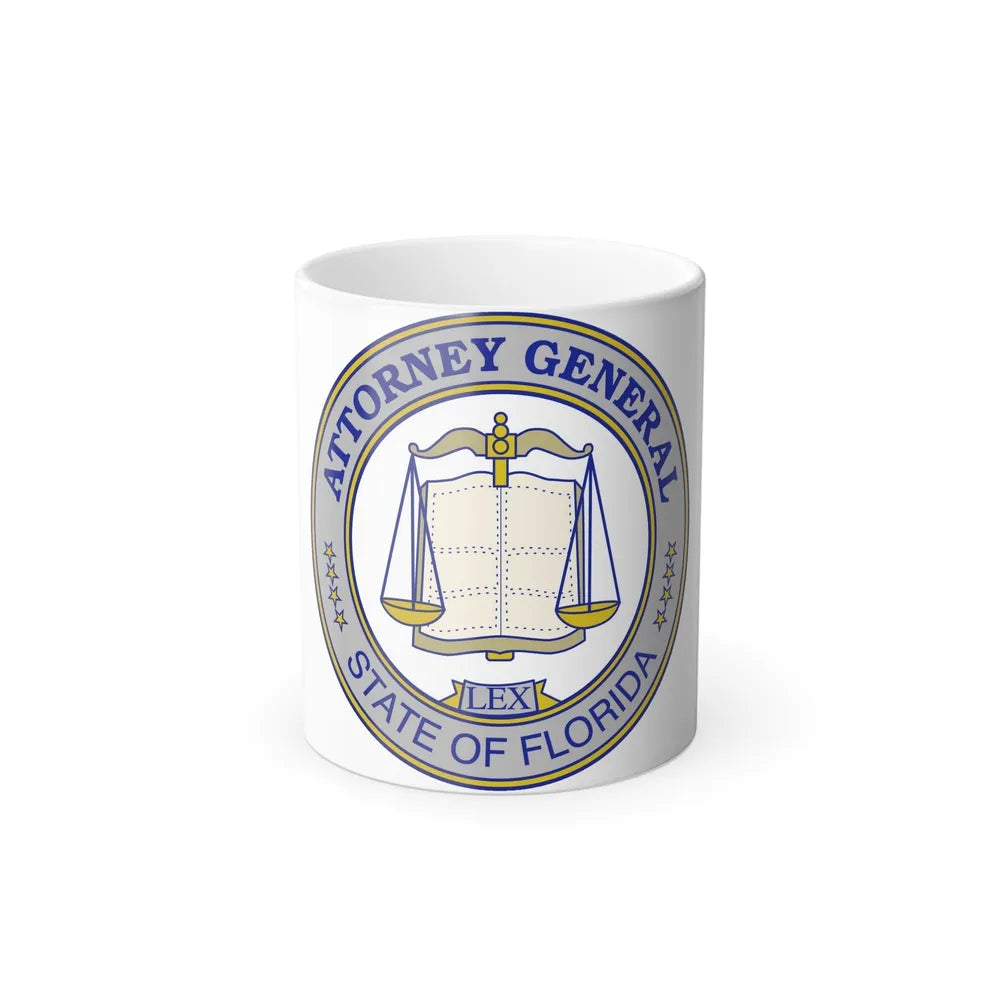 Seal of the Attorney General of Florida - Color Changing Mug 11oz-11oz-Go Mug Yourself