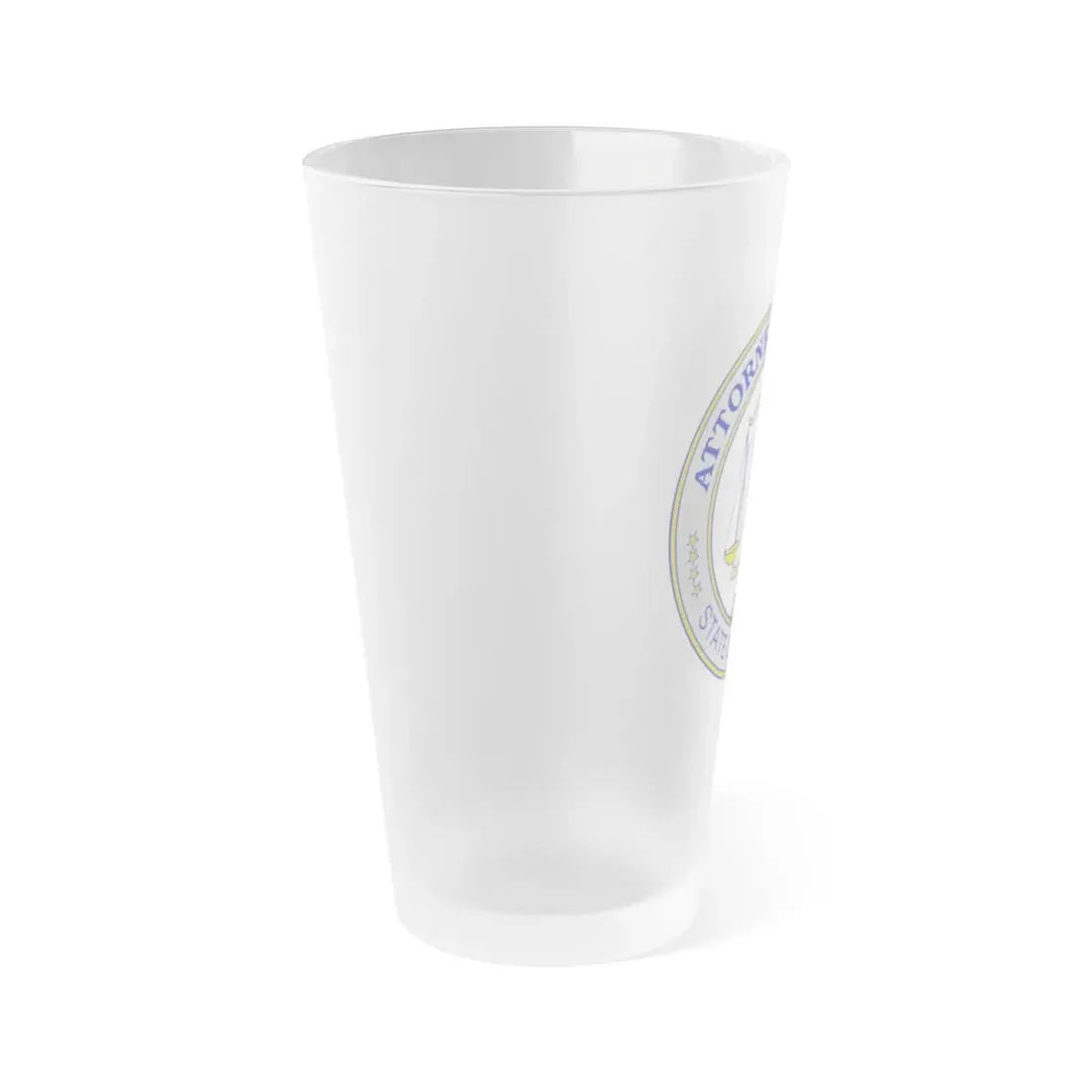Seal of the Attorney General of Florida - Frosted Pint Glass 16oz - Go Mug Yourself