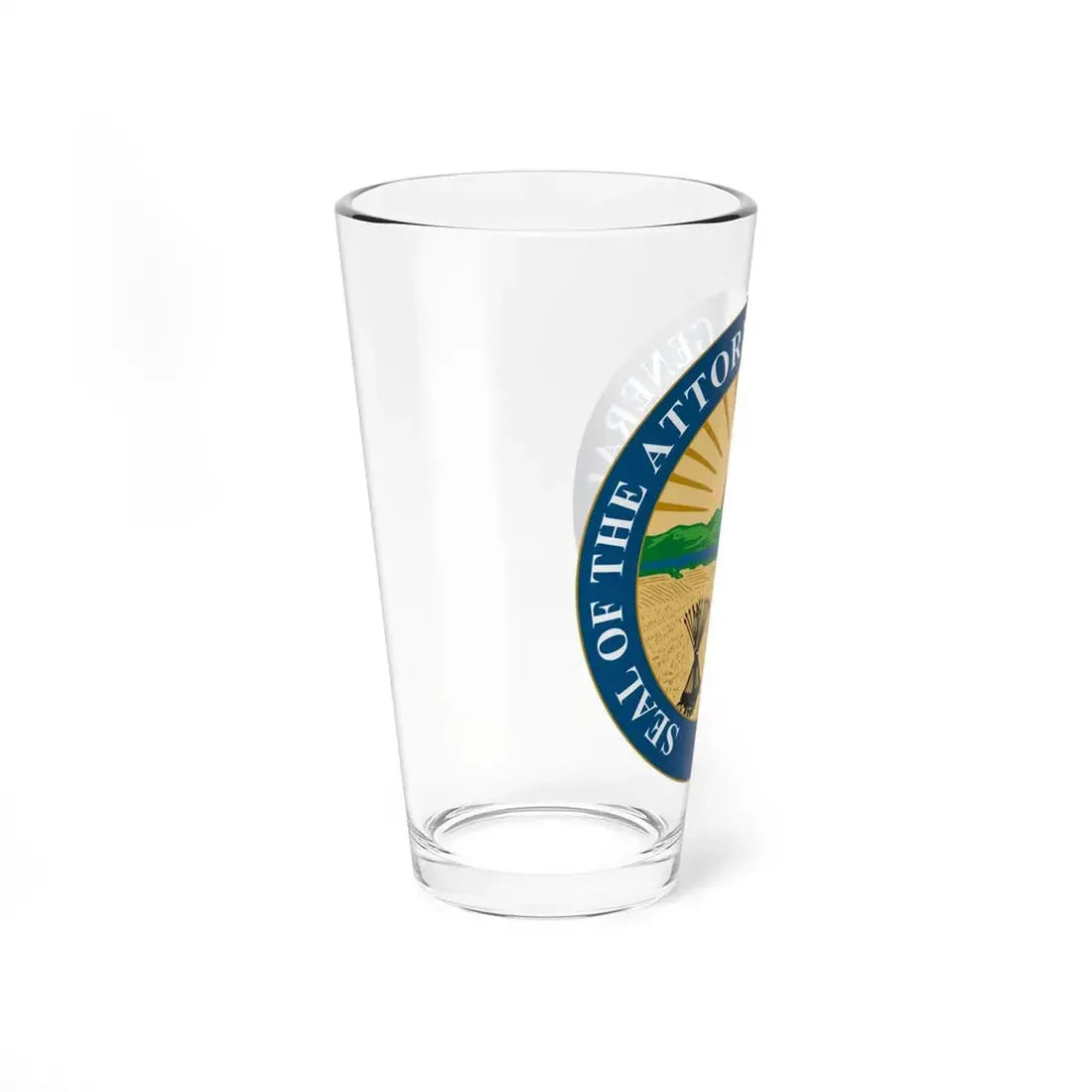Seal of the Attorney General of Ohio - Pint Glass 16oz - Go Mug Yourself