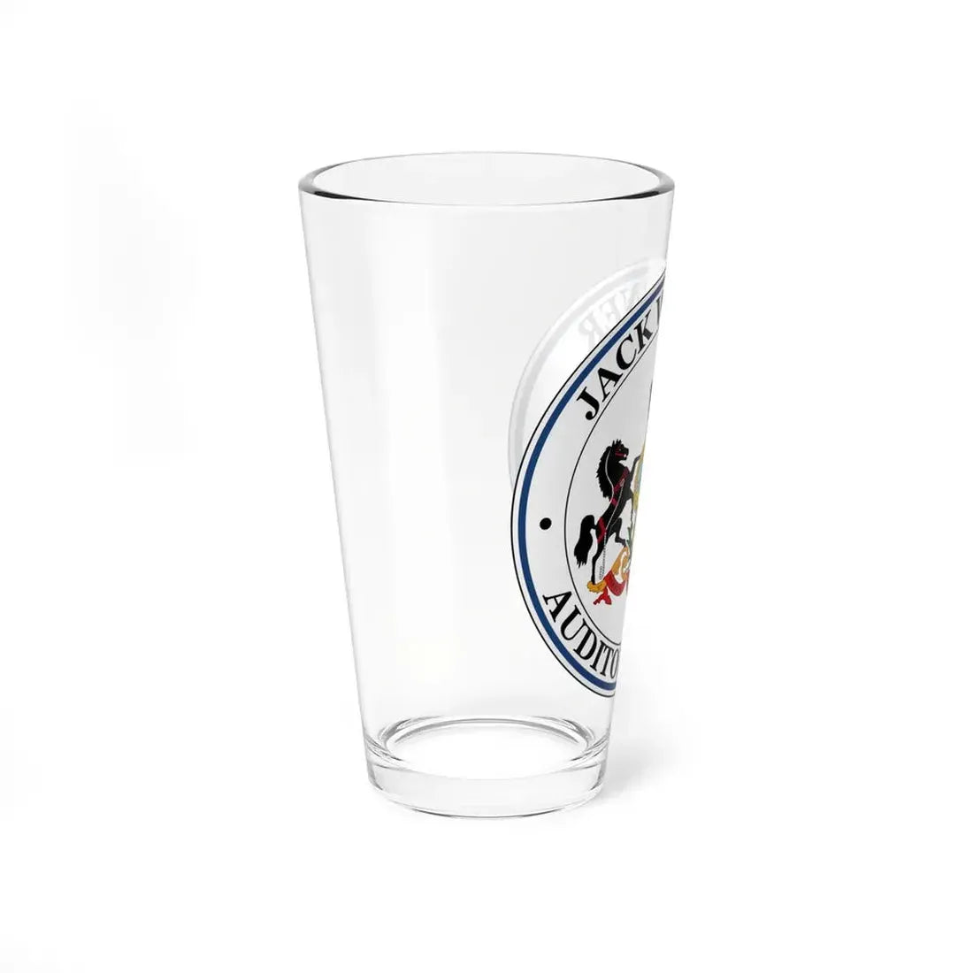 Seal of the Auditor General of Pennsylvania Jack Wagner - Pint Glass 16oz - Go Mug Yourself