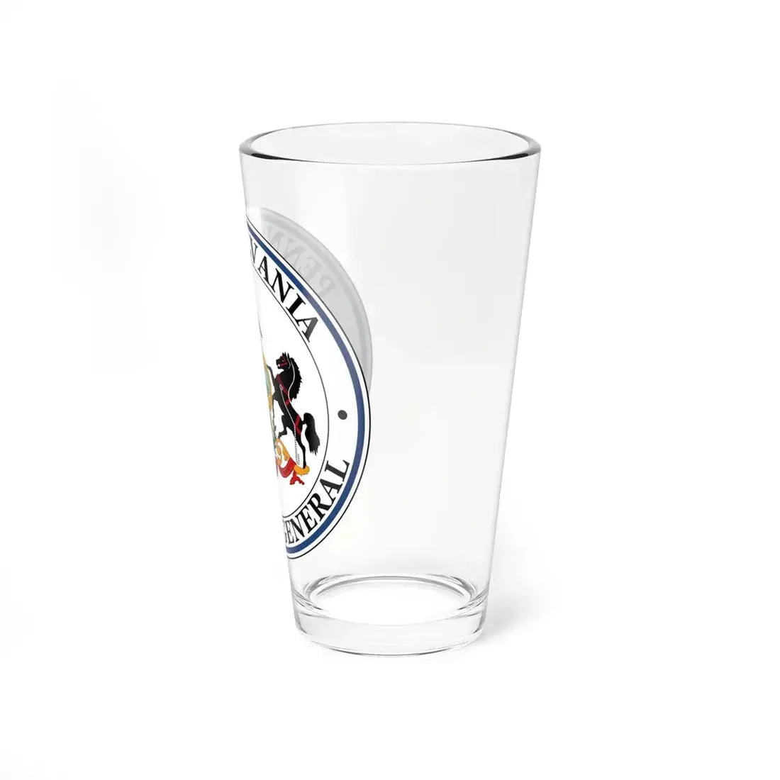 Seal of the Auditor General of Pennsylvania - Pint Glass 16oz - Go Mug Yourself