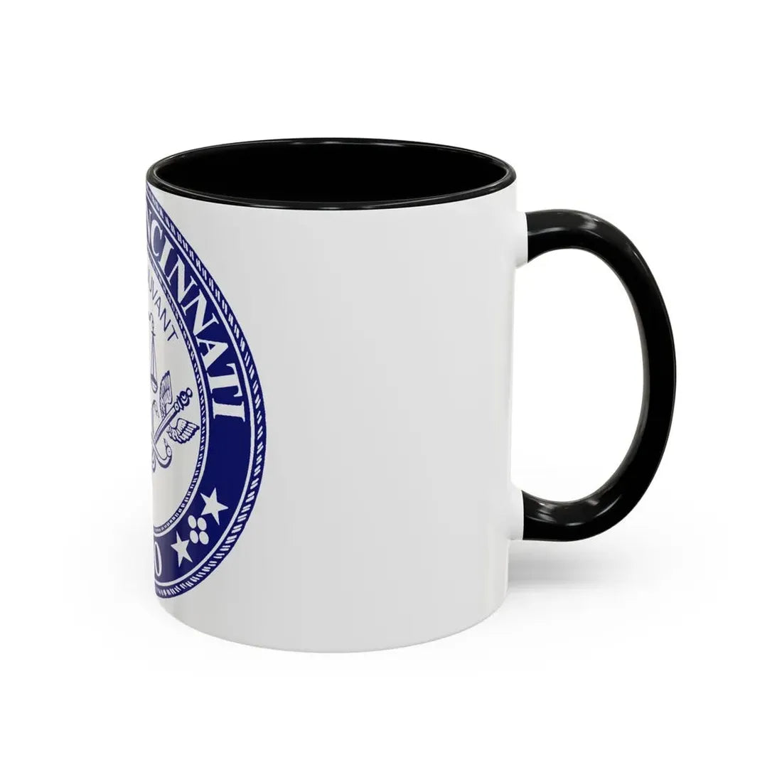 Seal of the City of Cincinnati (Ohio) - Accent Coffee Mug - Go Mug Yourself