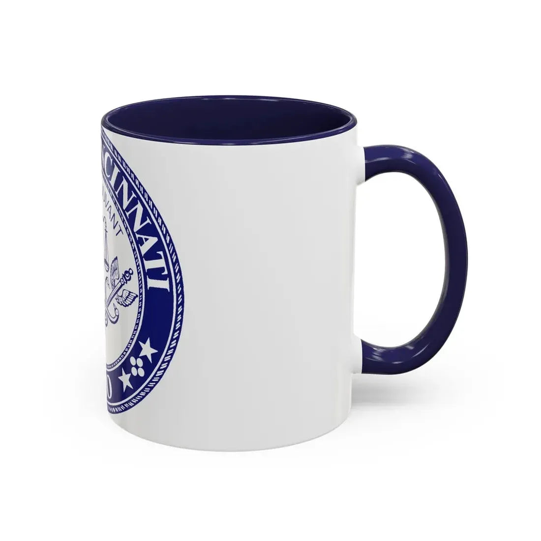 Seal of the City of Cincinnati (Ohio) - Accent Coffee Mug - Go Mug Yourself