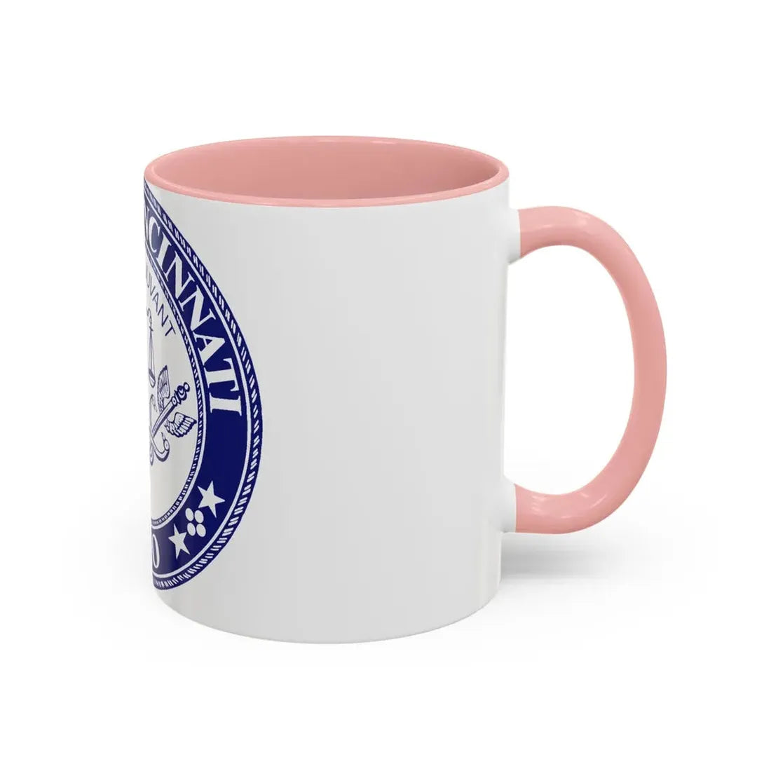 Seal of the City of Cincinnati (Ohio) - Accent Coffee Mug - Go Mug Yourself