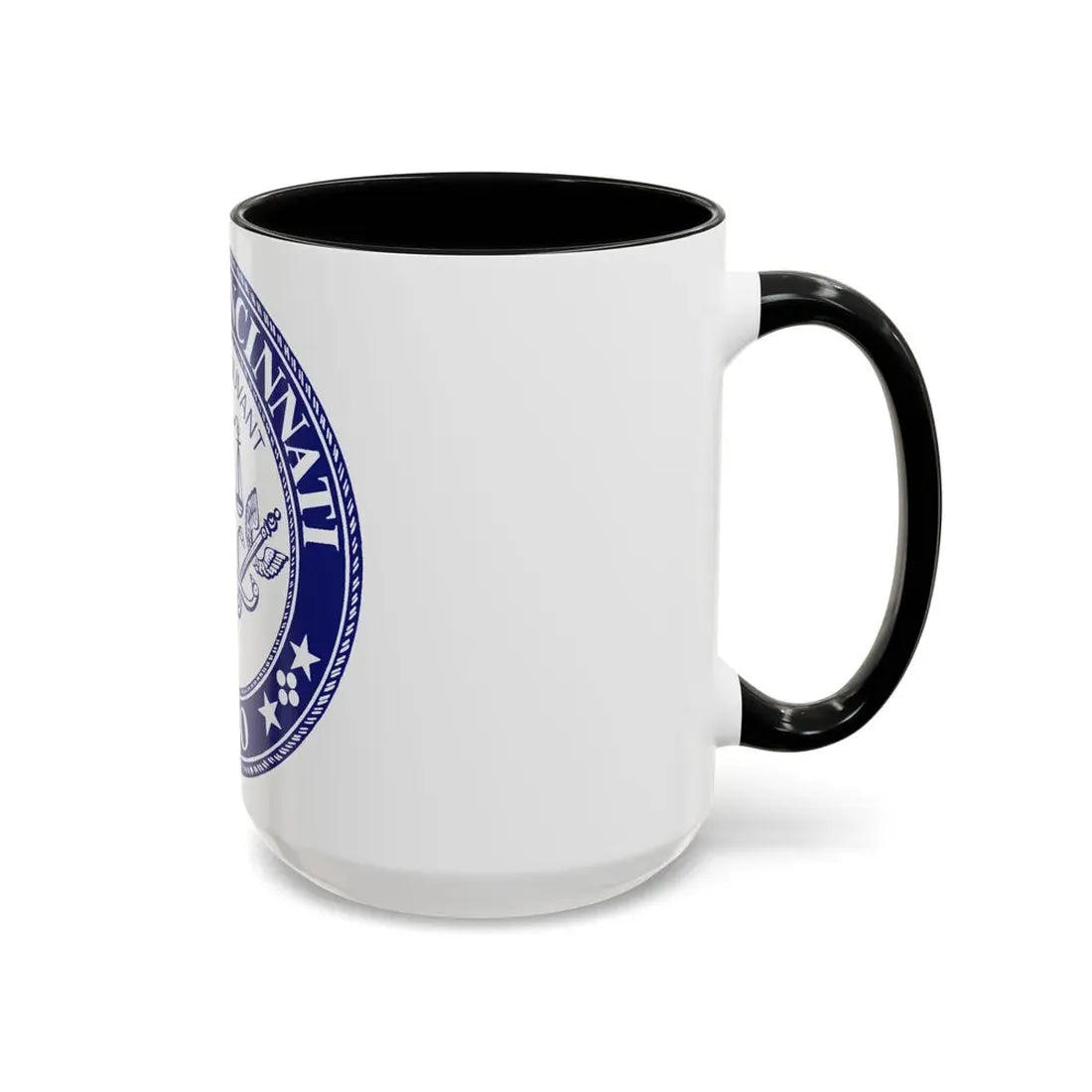 Seal of the City of Cincinnati (Ohio) - Accent Coffee Mug - Go Mug Yourself