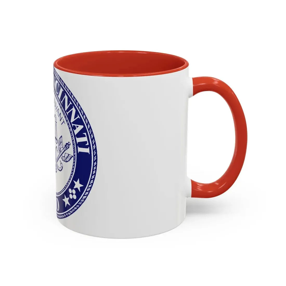 Seal of the City of Cincinnati (Ohio) - Accent Coffee Mug - Go Mug Yourself
