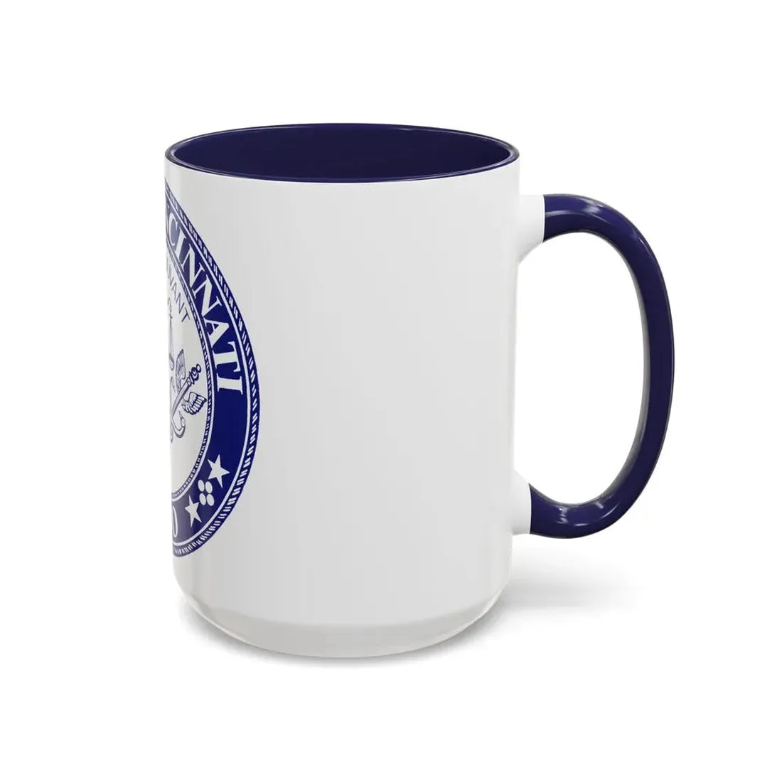 Seal of the City of Cincinnati (Ohio) - Accent Coffee Mug - Go Mug Yourself