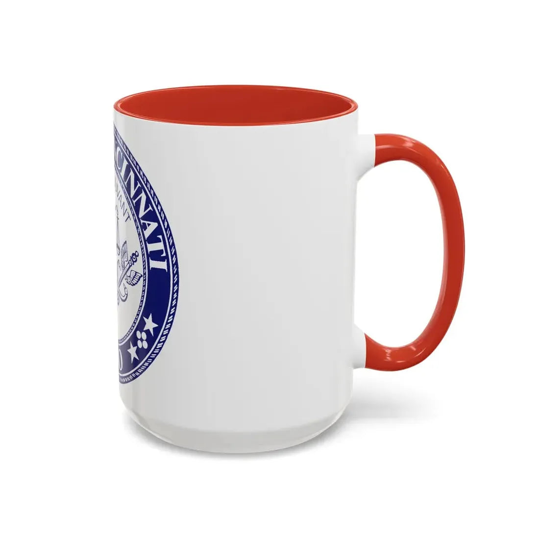 Seal of the City of Cincinnati (Ohio) - Accent Coffee Mug - Go Mug Yourself