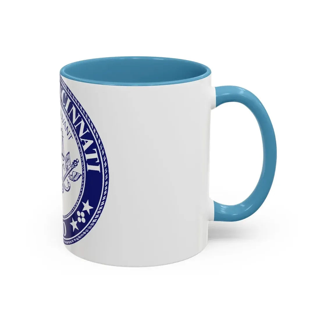 Seal of the City of Cincinnati (Ohio) - Accent Coffee Mug - Go Mug Yourself