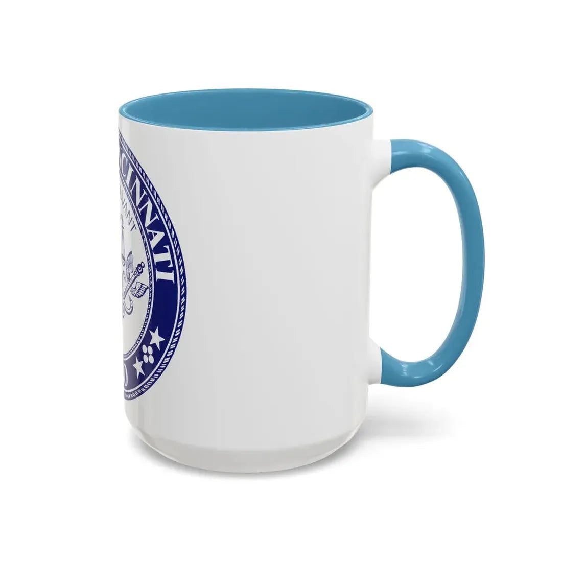 Seal of the City of Cincinnati (Ohio) - Accent Coffee Mug - Go Mug Yourself