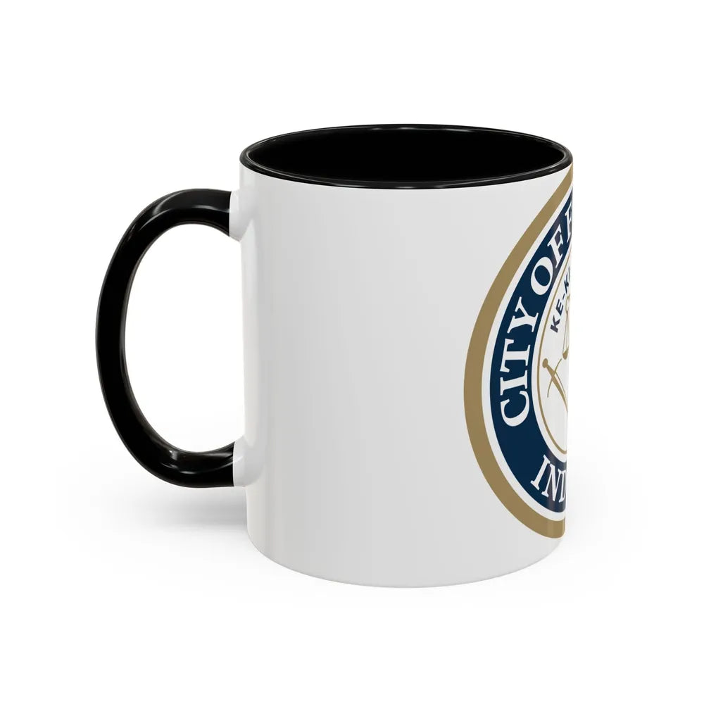 Seal of the City of Fort Wayne Indiana - Accent Coffee Mug - Go Mug Yourself