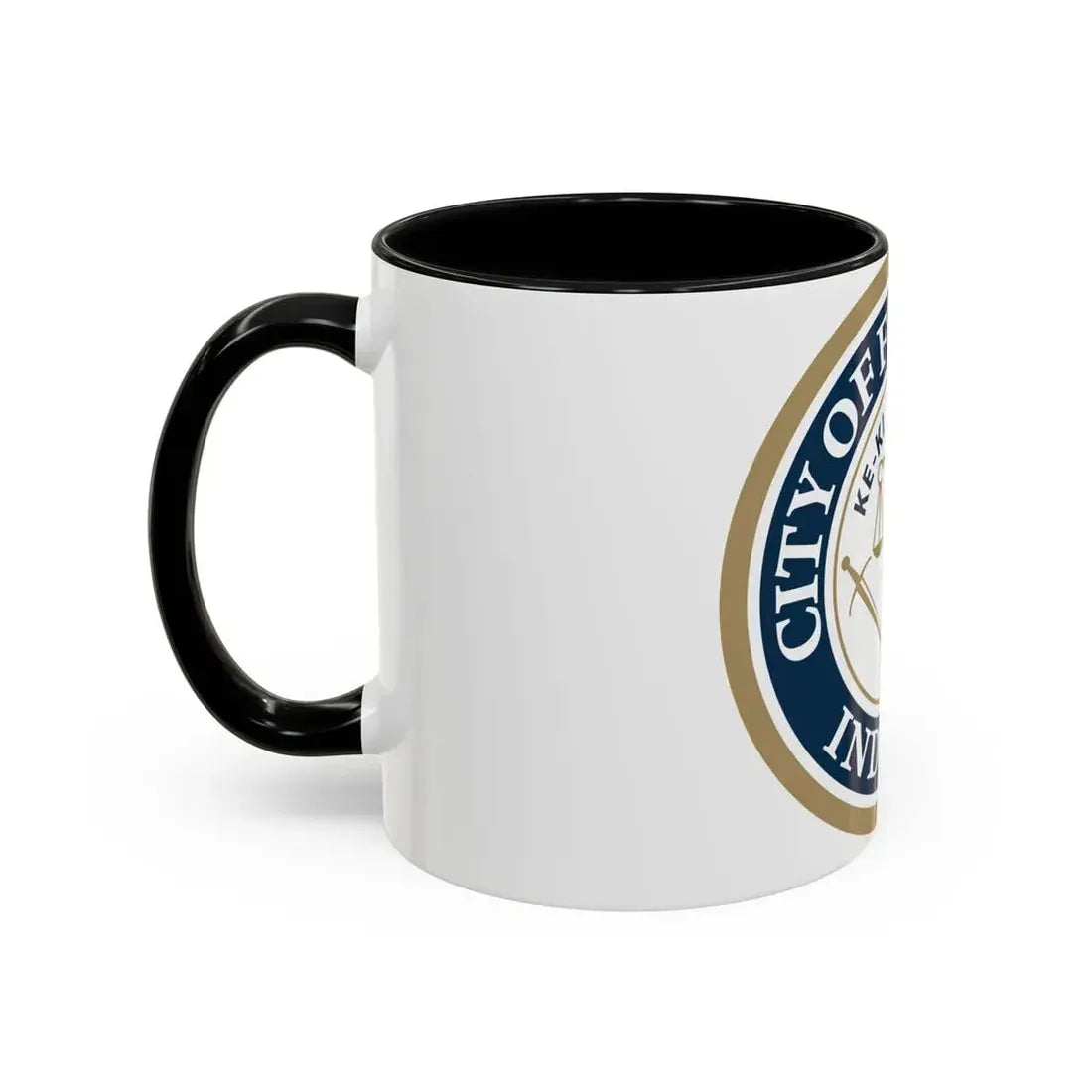 Seal of the City of Fort Wayne Indiana - Accent Coffee Mug - Go Mug Yourself
