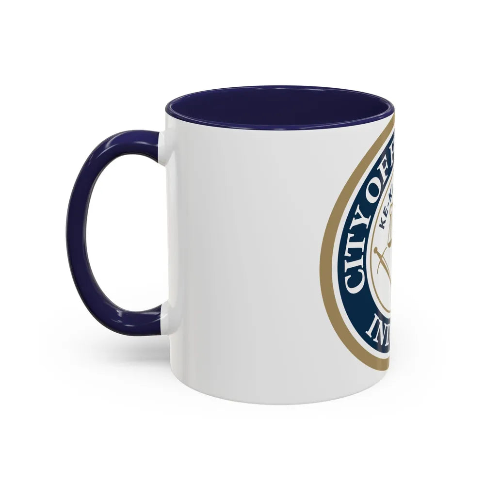 Seal of the City of Fort Wayne Indiana - Accent Coffee Mug - Go Mug Yourself