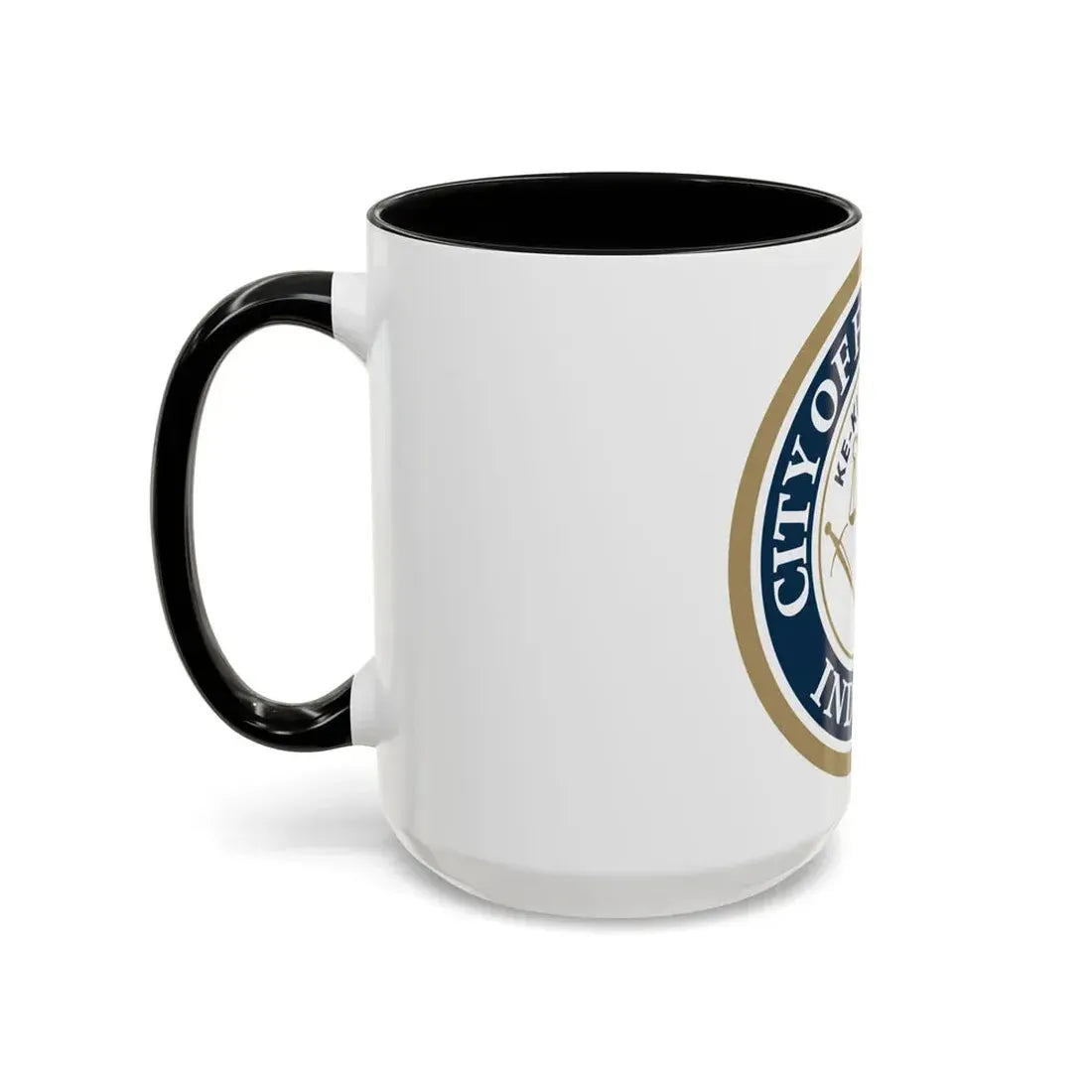 Seal of the City of Fort Wayne Indiana - Accent Coffee Mug - Go Mug Yourself