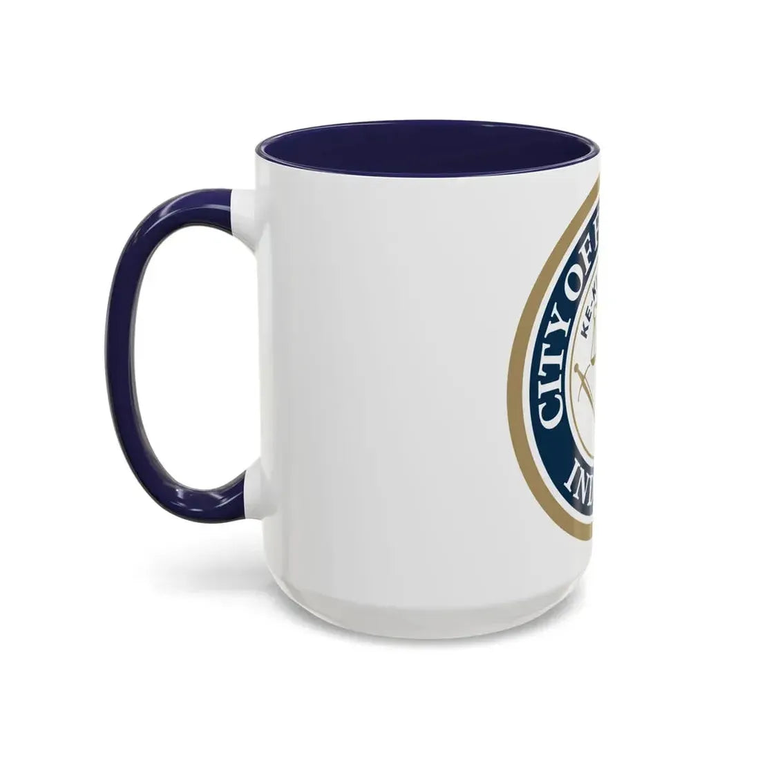 Seal of the City of Fort Wayne Indiana - Accent Coffee Mug - Go Mug Yourself