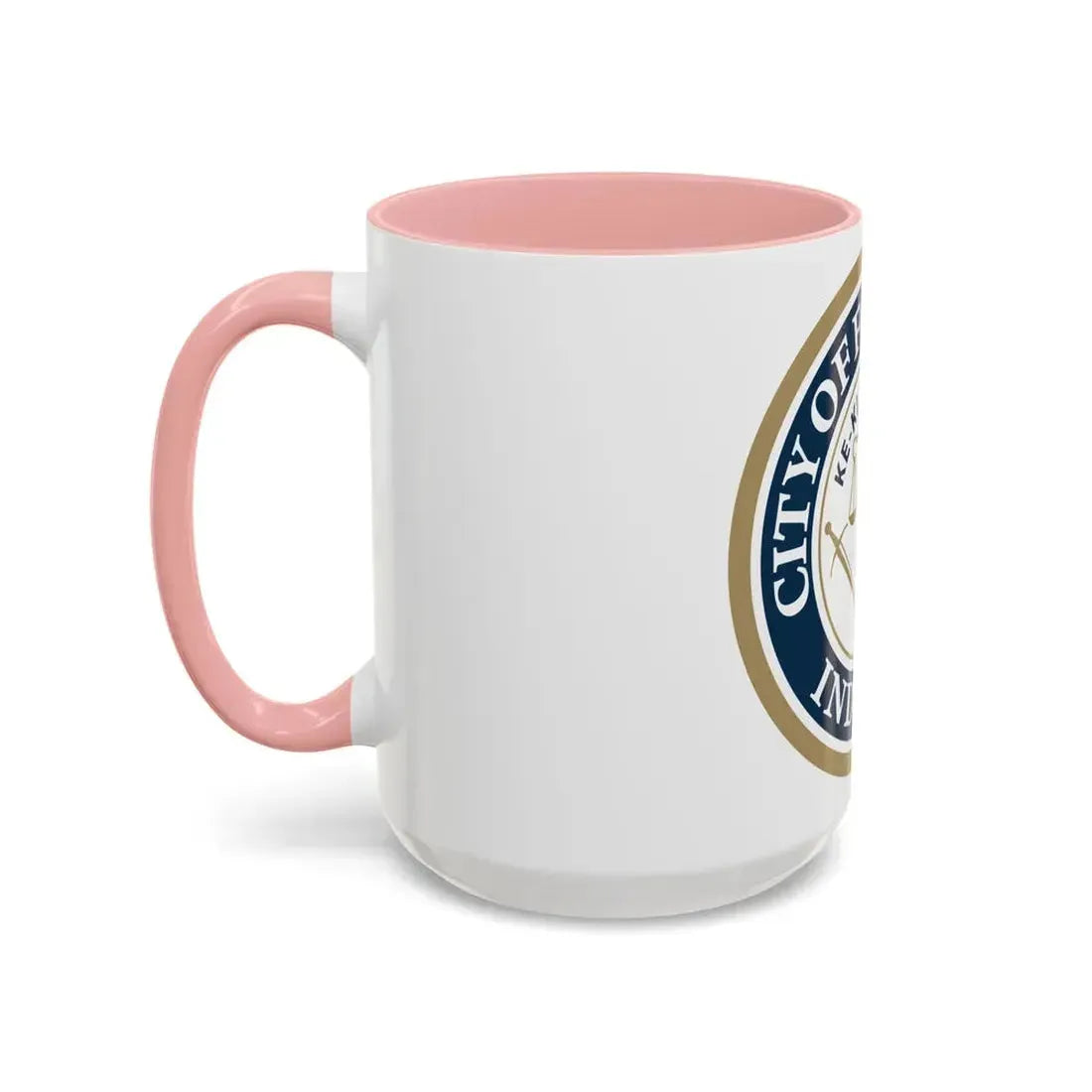 Seal of the City of Fort Wayne Indiana - Accent Coffee Mug - Go Mug Yourself