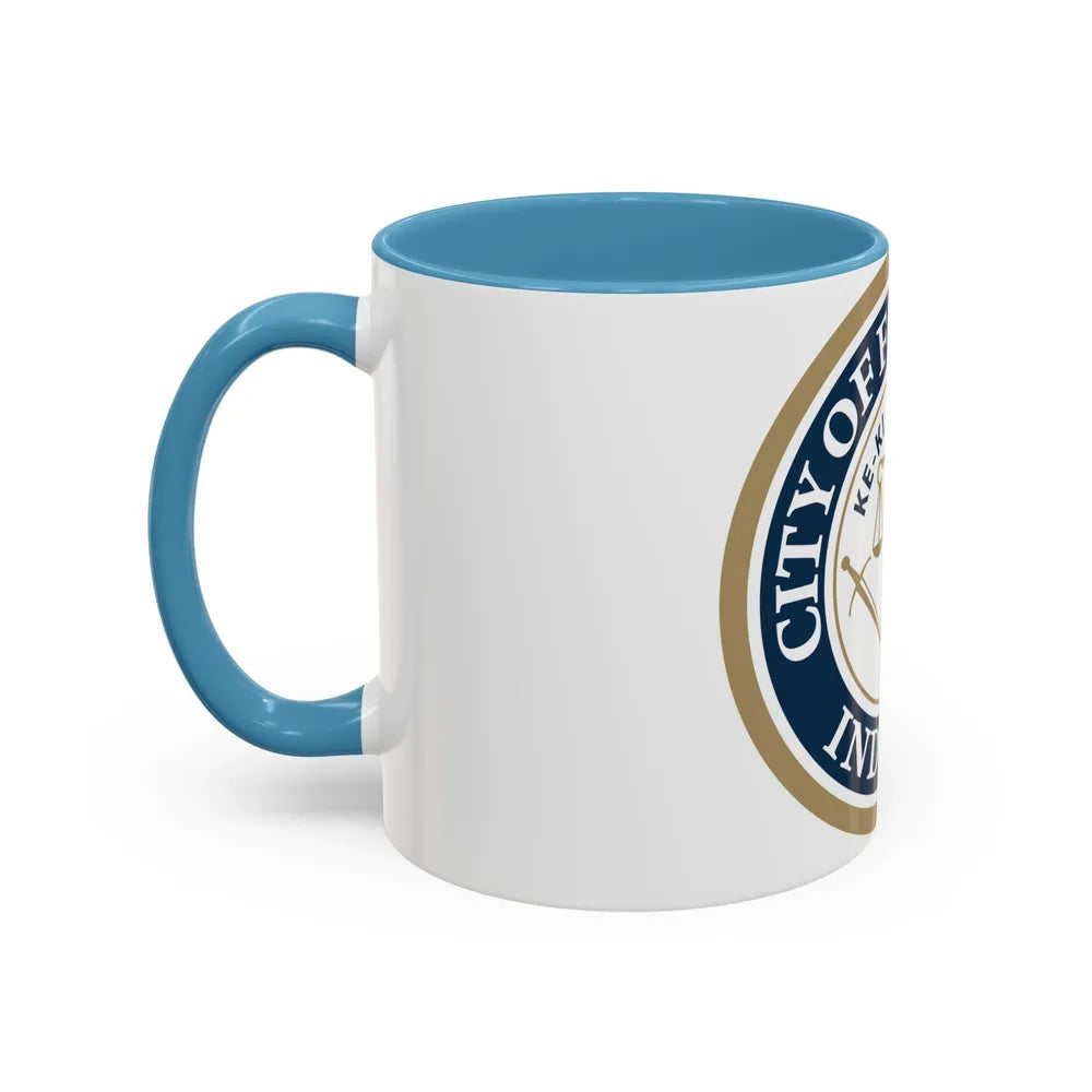 Seal of the City of Fort Wayne Indiana - Accent Coffee Mug - Go Mug Yourself