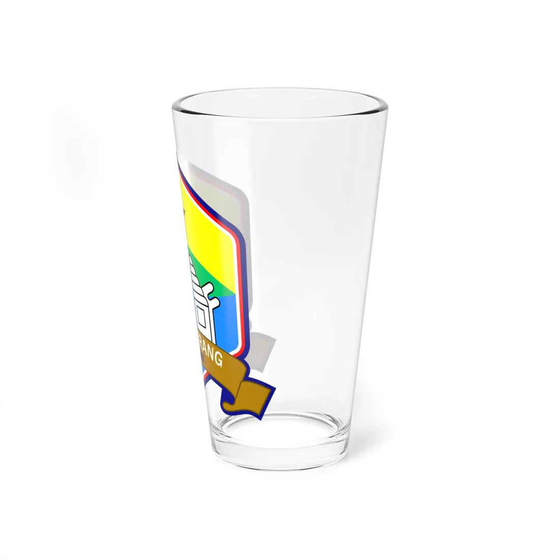 Seal of the City of Serang (Indonesia) (Coat of Arms) Pint Glass 16oz - Go Mug Yourself