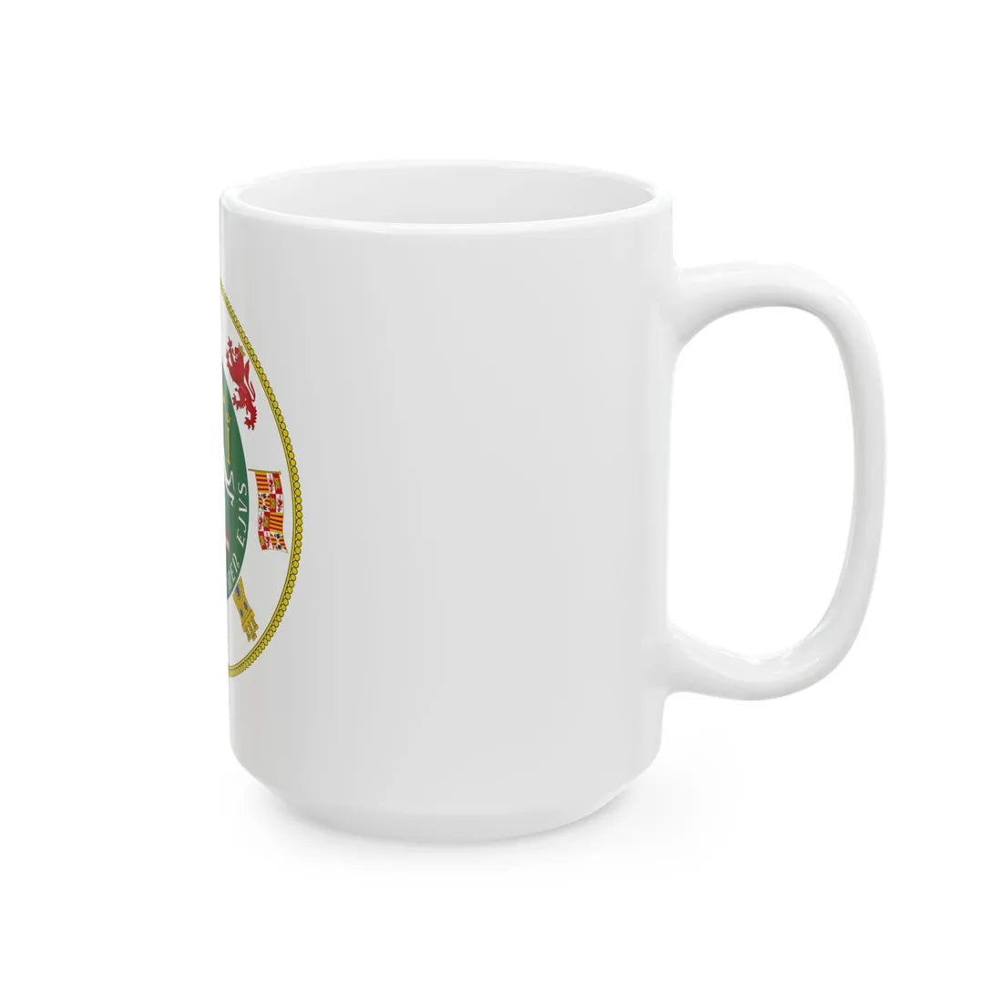 Seal of the Commonwealth of Puerto Rico - White Coffee Mug - Go Mug Yourself