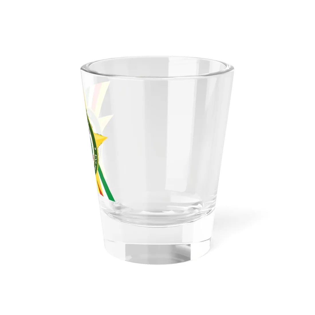 Seal of the Dominican Army (Dominica) (Coat of Arms) Shot Glass 1.5oz - Go Mug Yourself