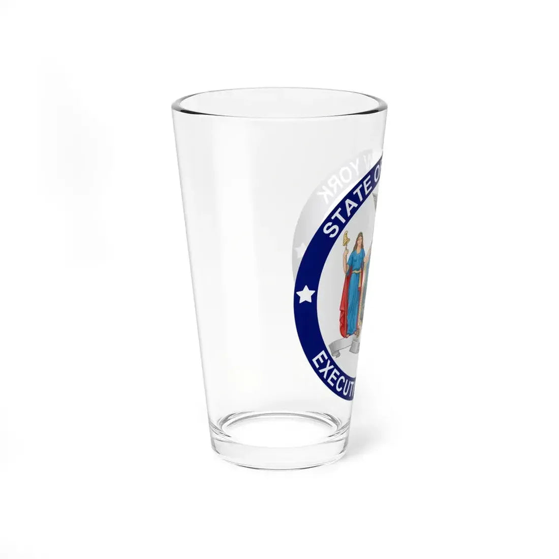 Seal of the Executive Branch of New York - Pint Glass 16oz - Go Mug Yourself