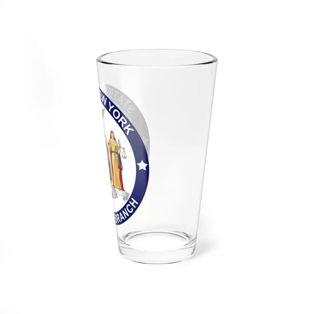 Seal of the Executive Branch of New York - Pint Glass 16oz - Go Mug Yourself