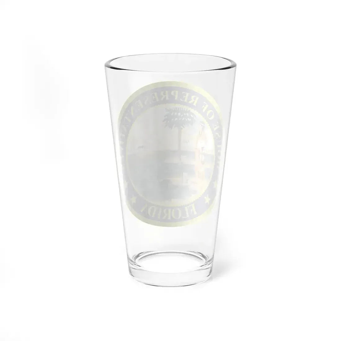 Seal of the Florida House of Representatives - Pint Glass 16oz - Go Mug Yourself