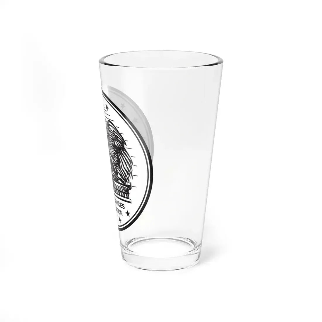 Seal of the General Services Administration - Pint Glass 16oz - Go Mug Yourself