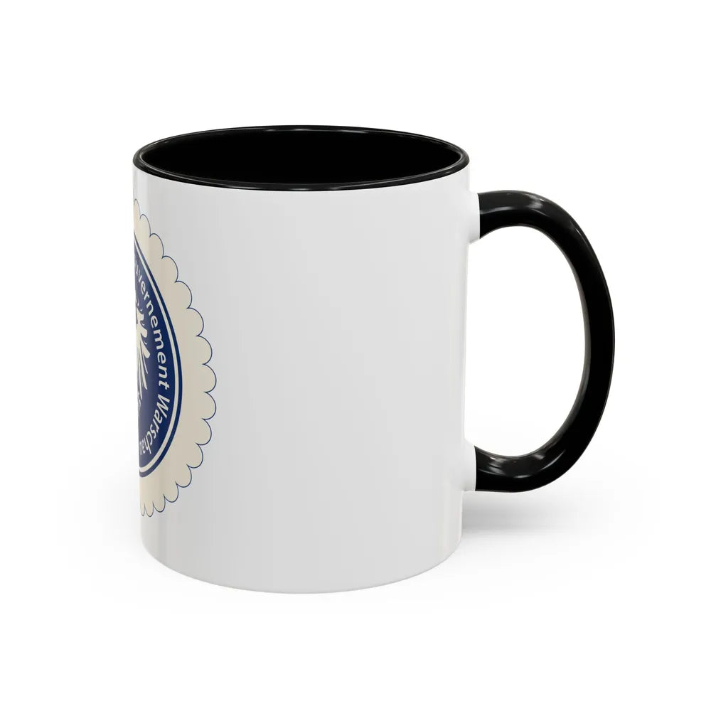 Seal of the Government-General of Warsaw - Accent Coffee Mug - Go Mug Yourself