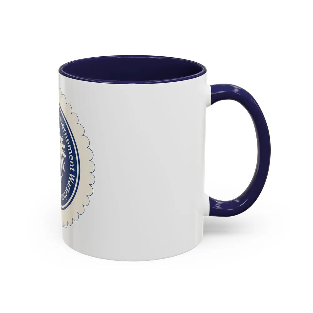 Seal of the Government-General of Warsaw - Accent Coffee Mug - Go Mug Yourself