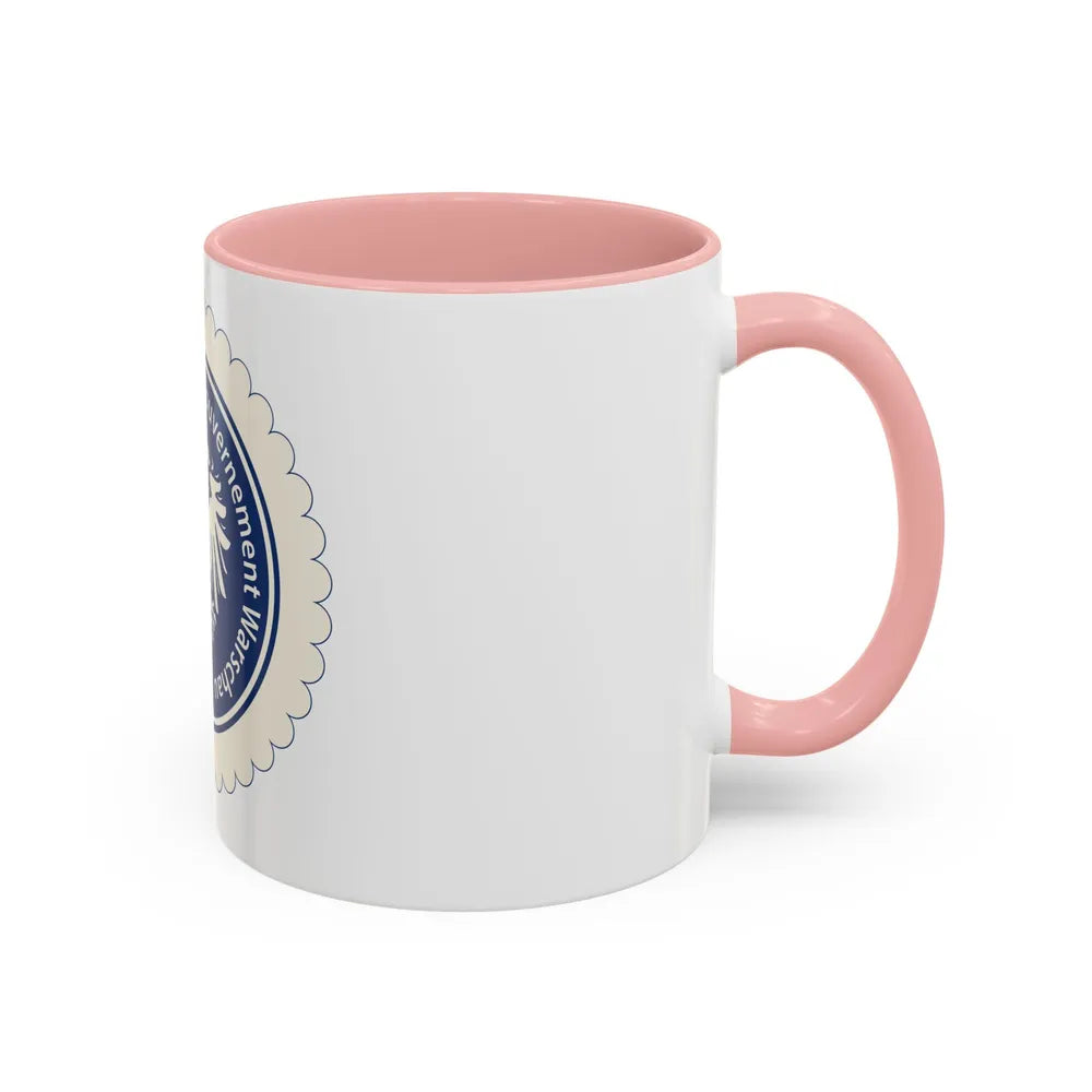 Seal of the Government-General of Warsaw - Accent Coffee Mug - Go Mug Yourself