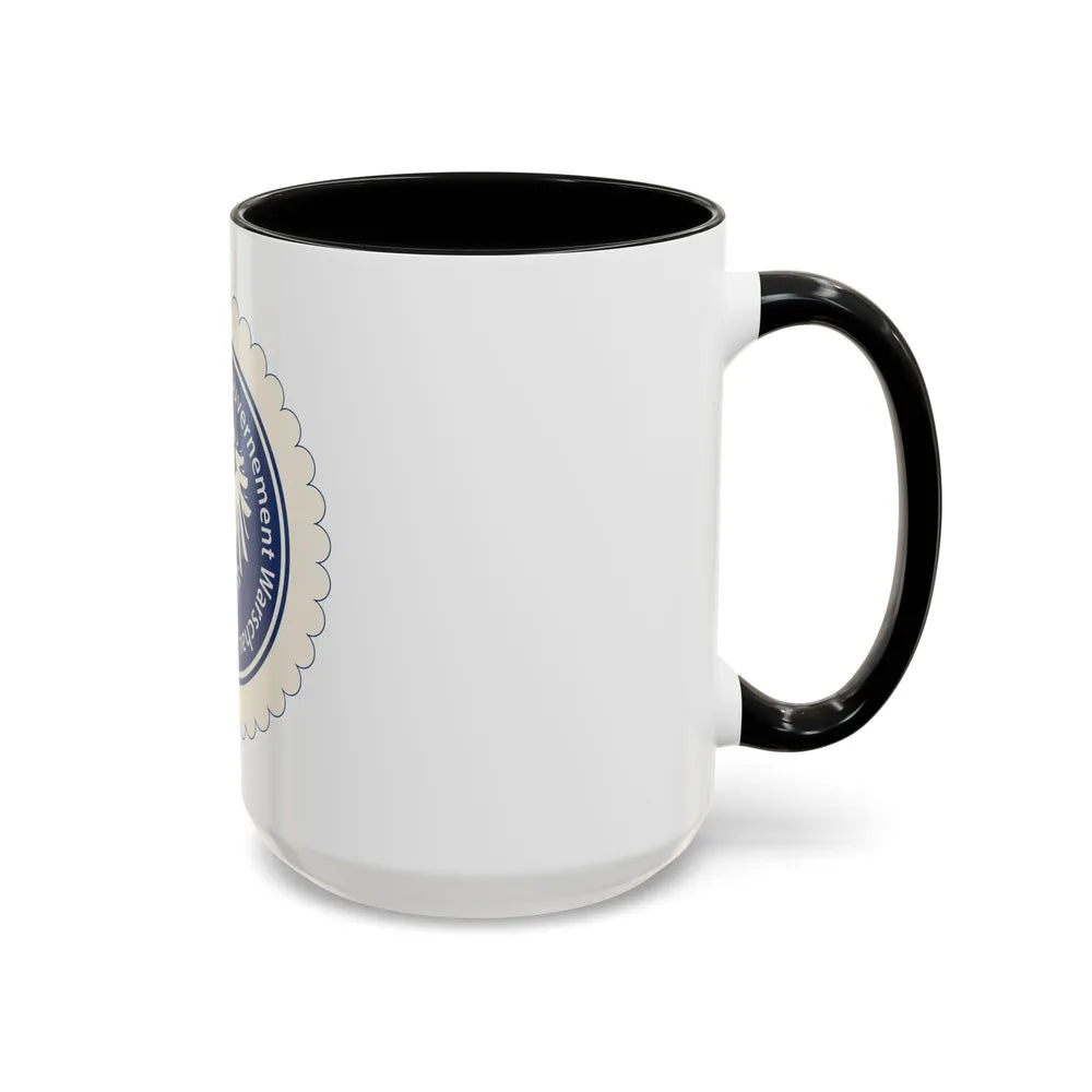 Seal of the Government-General of Warsaw - Accent Coffee Mug - Go Mug Yourself