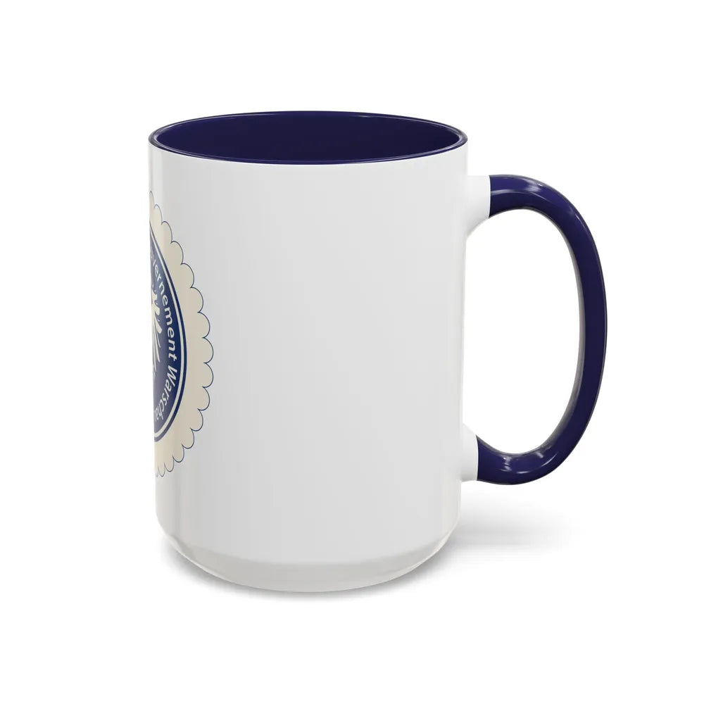Seal of the Government-General of Warsaw - Accent Coffee Mug - Go Mug Yourself