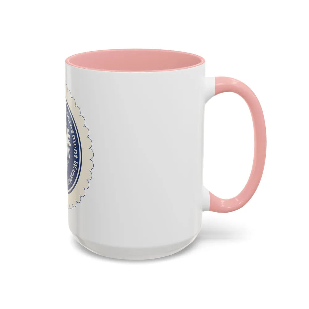 Seal of the Government-General of Warsaw - Accent Coffee Mug - Go Mug Yourself