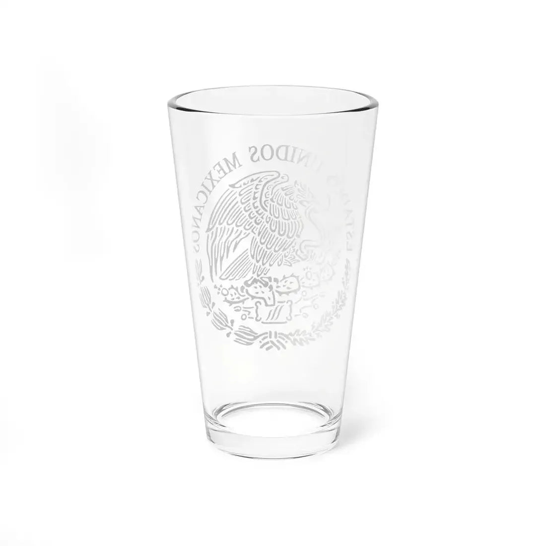 Seal of the Government of Mexico 2 - Pint Glass 16oz - Go Mug Yourself