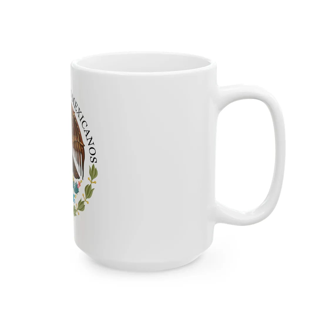 Seal of the Government of Mexico - White Coffee Mug - Go Mug Yourself