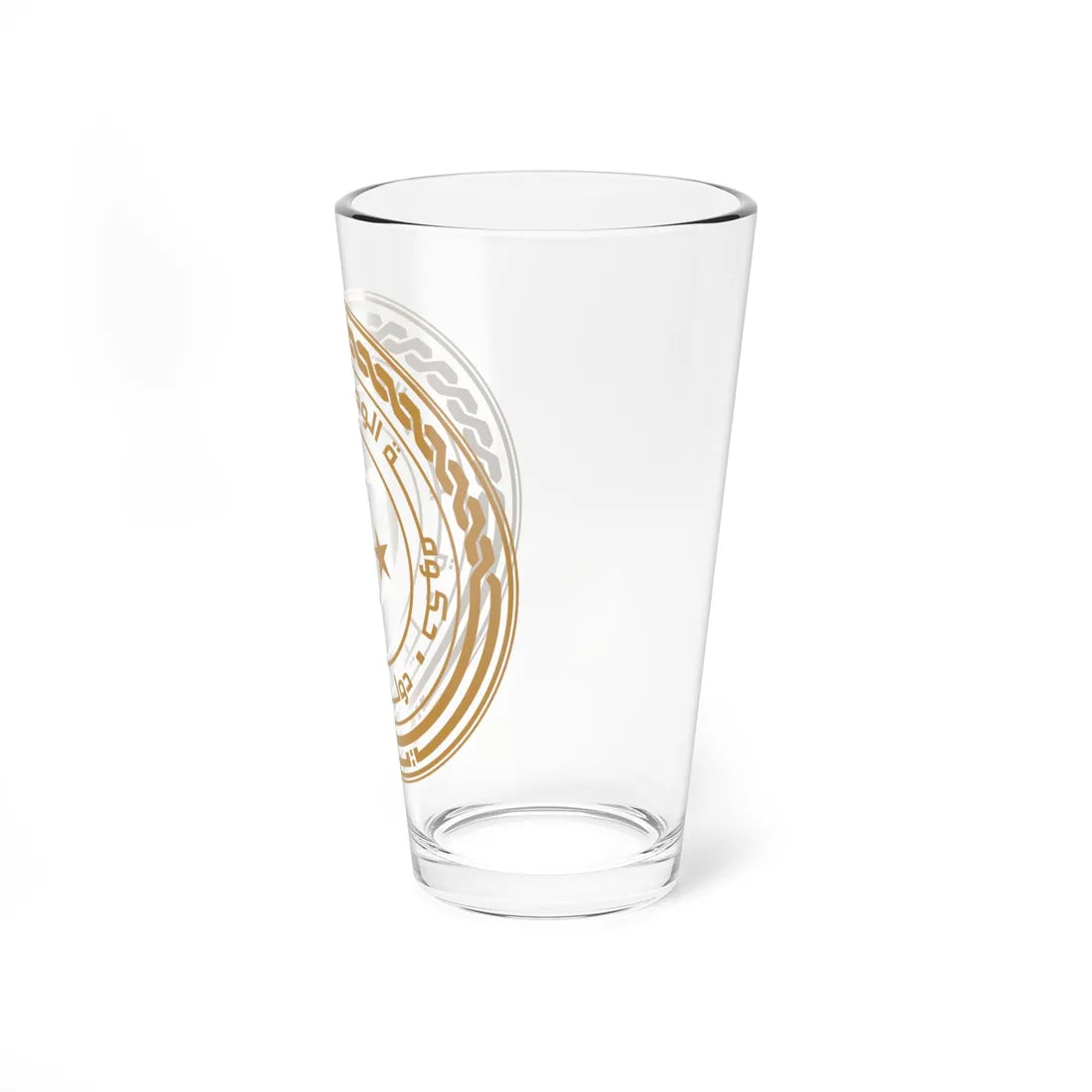 Seal of the Government of National Unity Libya (Libya) (Coat of Arms) Pint Glass 16oz - Go Mug Yourself