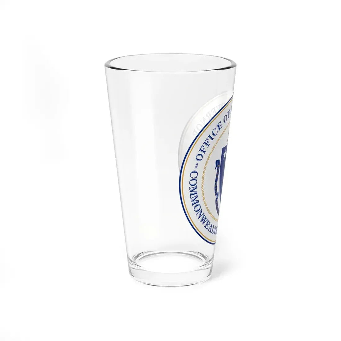 Seal of the Governor of Massachusetts - Pint Glass 16oz - Go Mug Yourself