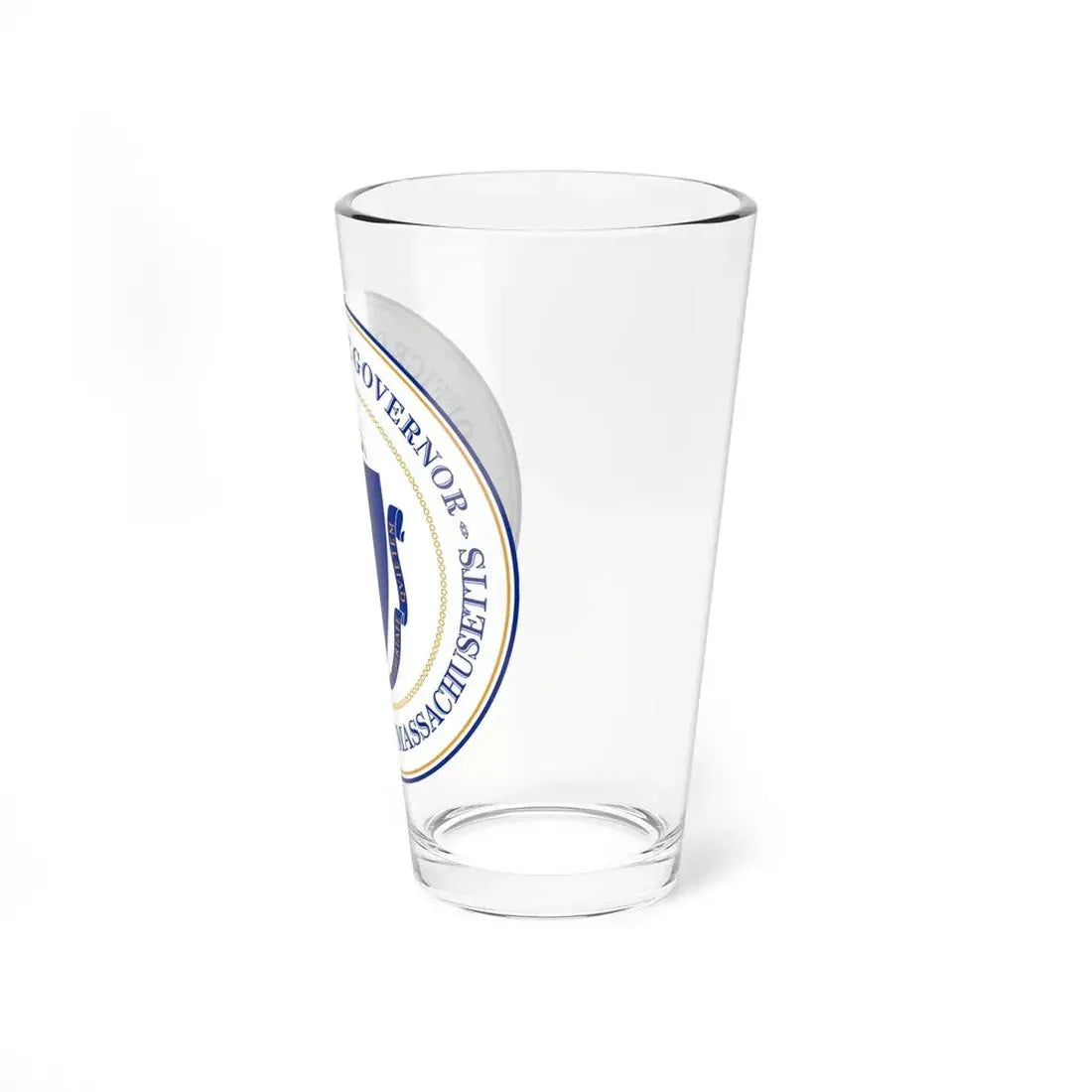 Seal of the Governor of Massachusetts - Pint Glass 16oz - Go Mug Yourself