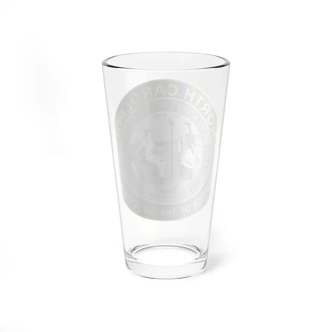 Seal of the Governor of North Carolina - Pint Glass 16oz - Go Mug Yourself