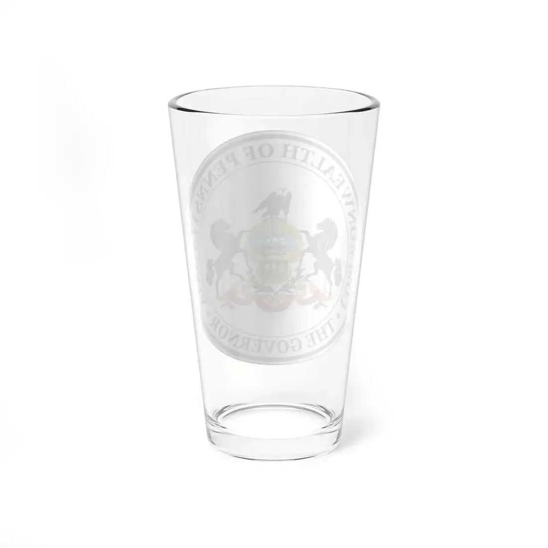 Seal of the Governor of Pennsylvania - Pint Glass 16oz - Go Mug Yourself
